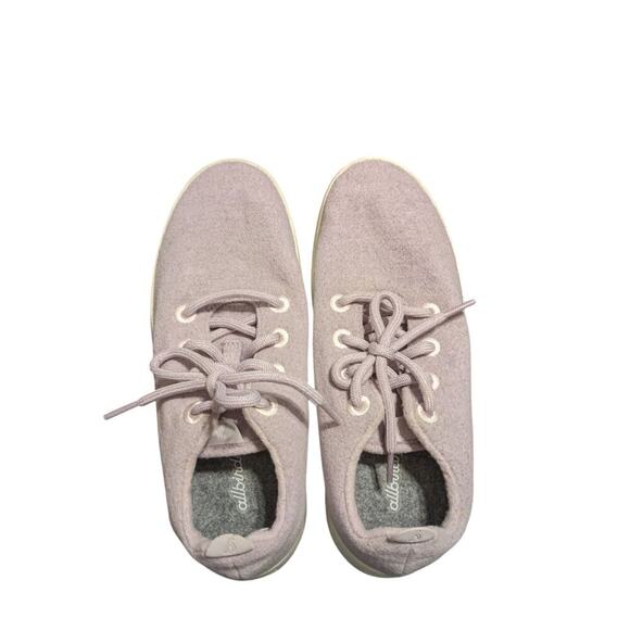Allbirds Women’s Merino Wool Sneakers Size 8 Lightweight Shoes Pink/Purple - Picture 3 of 9